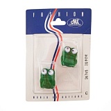 Пуговицы, размер 20мм, пластик, 2шт в упаковке, Dill, 024745/20-2