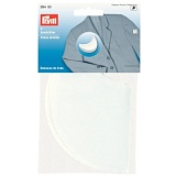 Подмышники, для вшивания или фиксации булавками, размер M, 100% хлопок, белый, Prym, 994181