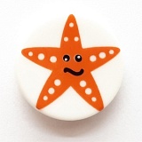 Пуговица, размер 17мм, пластик, Dill, 261280/17-12