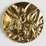 Пуговица, размер 20мм, металл, Dill, 300239/20-20