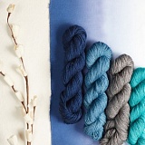 Luna /Луна/ пряжа KnitPro (75% шерсть мериноса, 25% шелк), 100г/182м