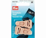 Крючок для резинки для чулок, металл, 15 мм телесный цв. 933752