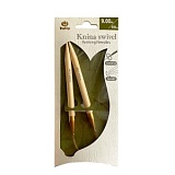 Спицы круговые "Knina Swivel" 9мм/60см, бамбук, натуральный, Tulip, KS-600900