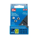 Клёпки с отверстием для толщины материала 4-6мм, диаметр 9мм, латунь (нержавеющие), Prym, 403171