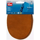 Заплатки пришивные 10*14см, 100% кожа замша, цвет шерсти верблюда, 2шт в упаковке, Prym, 929353