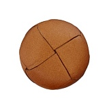 Пуговица на ножке, размер 18мм, коричневый, Union Knopf by Prym, U0039551018002001-30