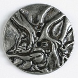 Пуговица, размер 28мм, металл, Dill, 350271/28-12