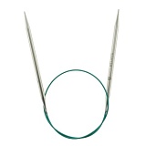 Спицы круговые "Mindful" 5,5мм/60см, нержавеющая сталь, серебристый, KnitPro, 36082