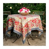 Скатерть "Garden  grey-red" 180*270см, Mas d'Ousvan, 29.48.270