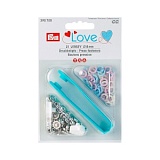 Серия "Prym Love" - Кнопки "Джерси Color" + инструмент для установки кнопок, Prym, 390700