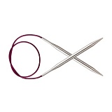 Спицы круговые укороченные "Nova" 6,5мм/50см, латунь с гальваническим покрытием, KnitPro, 10394