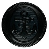 Пуговица, размер 21мм, пластик, Dill, 270431/21-30