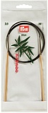 Спицы круговые "Bamboo" с гибкой фиолетовой леской 3,5мм/80см, Prym, 221505