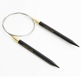 Спицы круговые "Lantern Moon" 10мм/100см, эбеновое дерево, KnitPro, 350114