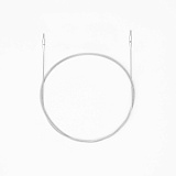 Тросик для мини съемных спиц Petite, длина около 15см (заглушки 4шт, ключик 2шт), KnitPro, 10543