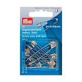 Булавки английские с шариком, длина 41мм, сталь с защитой от коррозии, серебристый, Prym, 089183