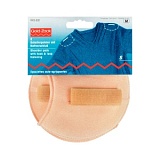 Накладки плечевые реглан с липучкой, размерS, 110*100*11мм, телесный, 100%полиамид, 2шт на б 993831