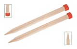 Спицы прямые "Jumbo Birch" 25мм/40см, KnitPro, 35291