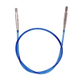 Тросик для съемных спиц, длина около 30 (50)см, заглушки 2шт, ключик, KnitPro, 10632