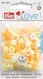 Серия "Prym Love" - Набор кнопок "Color Snaps Mini", диаметр 9мм, Prym, 393503