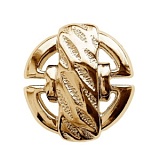 Пуговица, размер 23мм, металл, Dill, 370954/23-12