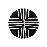 Пуговица на ножке, размер 18мм, пластик/ткань, Union Knopf by Prym, U0453821018801201-8