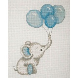 Купить недорого   Набор для вышивания Anchor "Sweet Balloons (Boy)" 20*16см, MEZ Венгрия, AK31  в интернет магазине Фэмили хобби