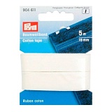 Купить недорого   Тесьма, ширина 15мм, 100% хлопок, белый, 5м в упаковке, Prym, 904611  в интернет магазине Фэмили хоби