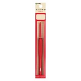 Крючок для вязания с ручкой "ETIMO Red" 2мм, алюминий/пластик, красный, Tulip, TED-020e