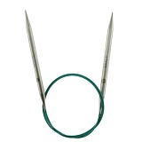 Спицы круговые "Mindful" 7мм/80см, нержавеющая сталь, серебристый, KnitPro, 36105