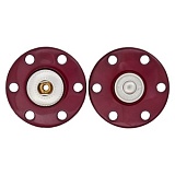 Кнопки пришивные, диаметр 20мм, металл/пластик,Union Knopf by Prym, U0019630020005401-18