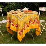 Скатерть "Tutti frutti yellow-red" 150*150см, Mas d'Ousvan, 28.18.150