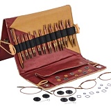 Набор "Deluxe Special IC" спиц съемных укороченных "Ginger", 11 размеров, KnitPro, 31282