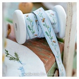 Купить недорого   Тесьма декоративная, тканая "Трава луговая", ширина 16мм, Acufactum Ute Menze,  в интернет магазине Фэмили хоби