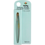 Набор гобеленовых игл для бисерного вязания, с золотистым ушком, Tulip, TBN-008e