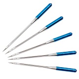 Иглы для швейных машин с плоской колбой 130/705 H-J, джинс № 110, сталь, серебристый, Prym, 152480