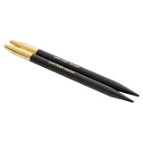 Спицы съемные укороченные "Lantern Moon" 3,25мм/10см, эбеновое дерево, 2шт в упак, KnitPro, 350142