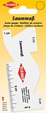 Линейка для разметки припусков 10*4см, пластик, Kleiber, 352-03