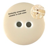 Пуговица двухсторонняя, размер 18мм, пластик, Dill, 312801/18-12