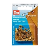 Булавки английские со спиралью в ассортименте 19/23/27мм, Prym, 071165