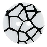 Пуговица, размер 23мм, пластик, Dill, 341322/23-12