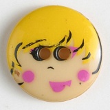 Пуговица, размер 18мм, пластик, Dill, 261148/18-20