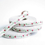 Купить недорого   Тесьма декоративная "Красные ягоды", ширина 10мм, Acufactum Ute Menze,  в интернет магазине Фэмили хоби