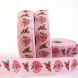 Купить недорого   Тесьма декоративная "Яблоко-сердце", ширина 20мм, Acufactum Ute Menze,  в интернет магазине Фэмили хоби