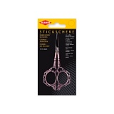 Ножницы для вышивания, длина 11,4см, сталь закаленная сталь, состаренной меди, Kleiber, 921-68