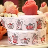 Купить недорого   Тесьма декоративная "Чайники", ширина 30мм, Acufactum Ute Menze,  в интернет магазине Фэмили хоби