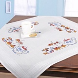 Купить недорого   Набор для вышивания: скатерть 80*80см, Schaefer, 6910/230  в интернет магазине Фэмили хобби