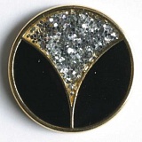 Пуговица, размер 15мм, металл, Dill, 340164/15-30