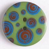 Пуговица, размер 25мм, пластик, Dill, 330700/25-12